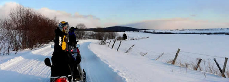 Quebec Snowmobile Trail Map